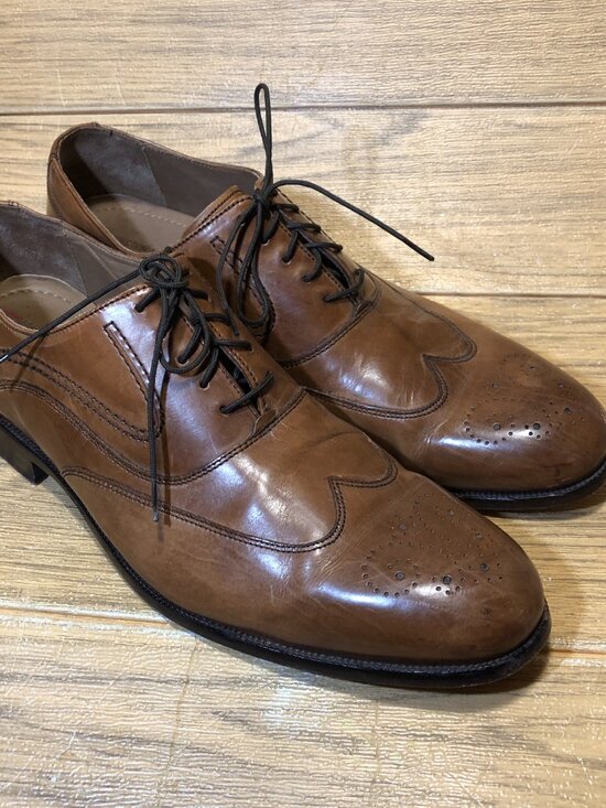 Johnston & Murphy men leather oxford shoes, size 11.5 main image 14